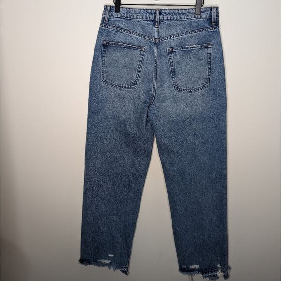 Lovers + Friends Ryan High Rise Rigid Loose Straight Jeans NWT - Picture 9 of 14